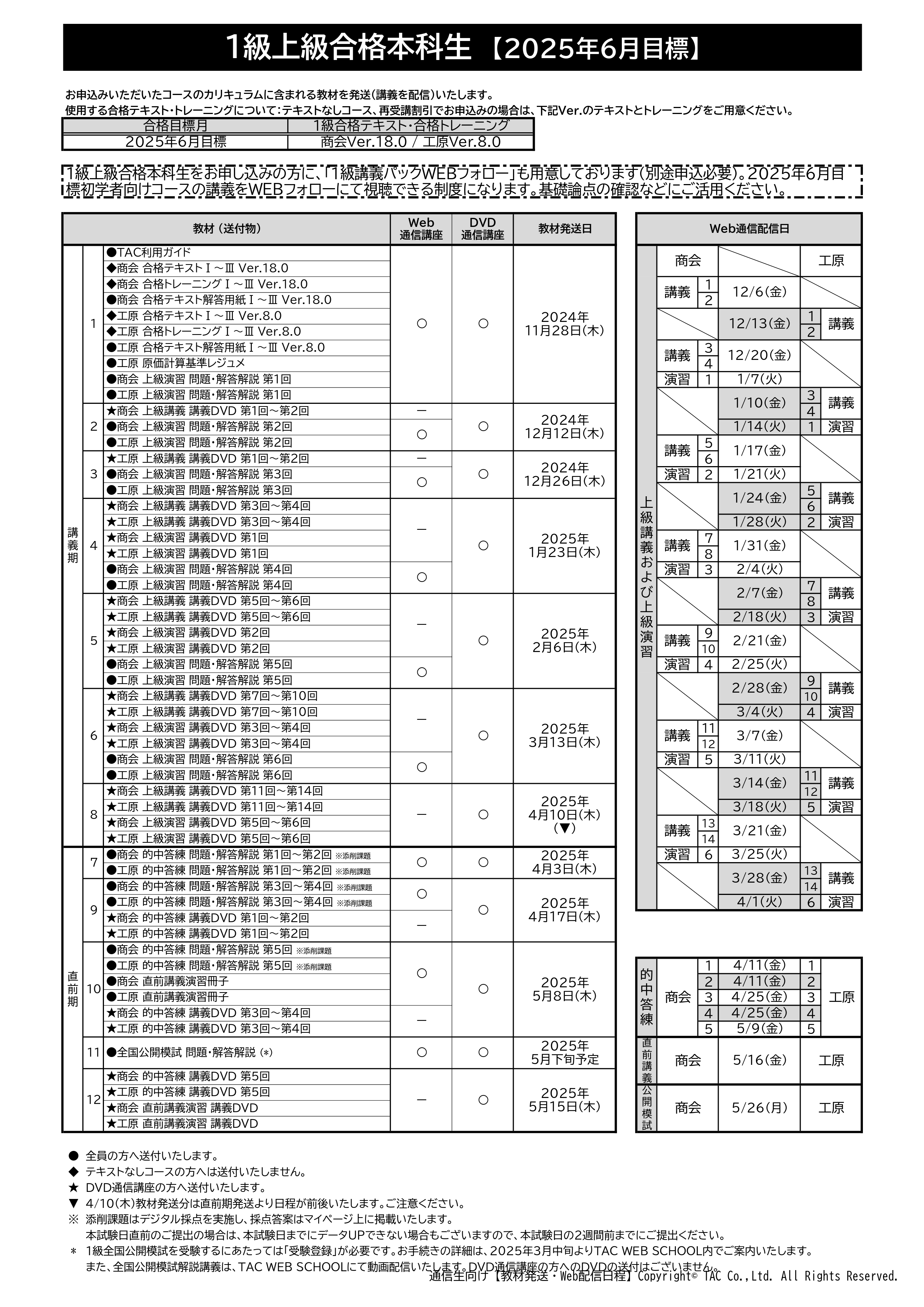 講義日程