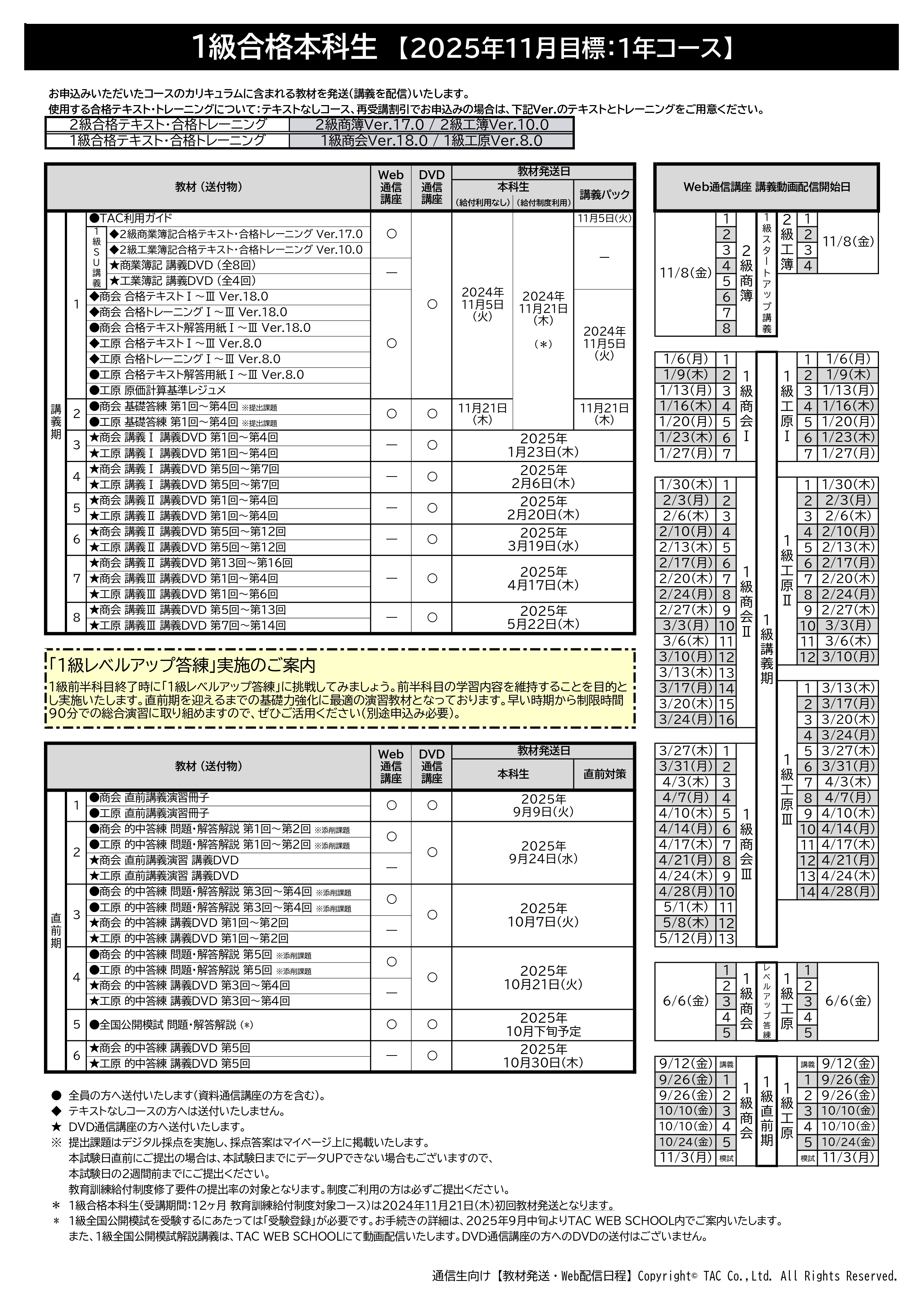 講義日程